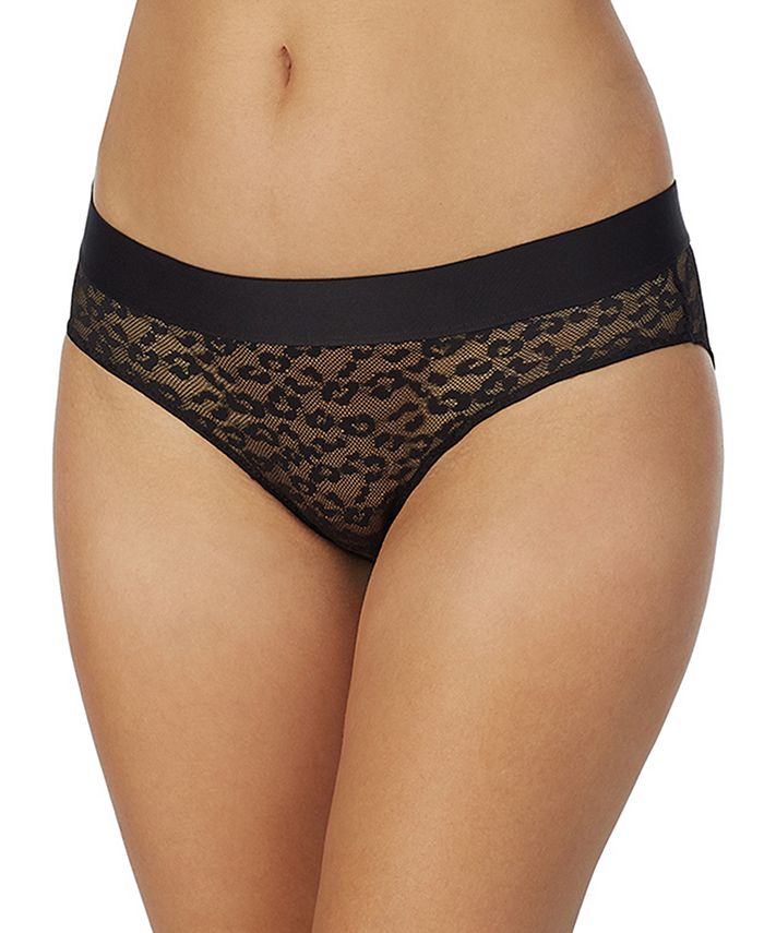 DKNY Women's Leopard Lace Bikini Underwear Macy's