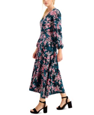 Bar iii wrap dress best sale