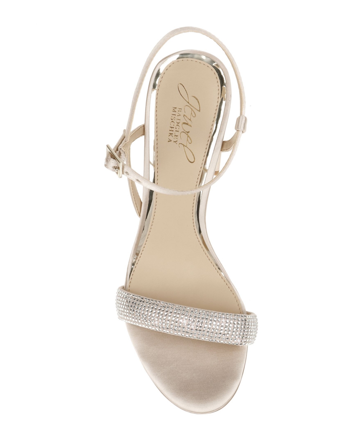 Jewel Badgley Mischka Women's Earlene Block Heel Evening Sandals