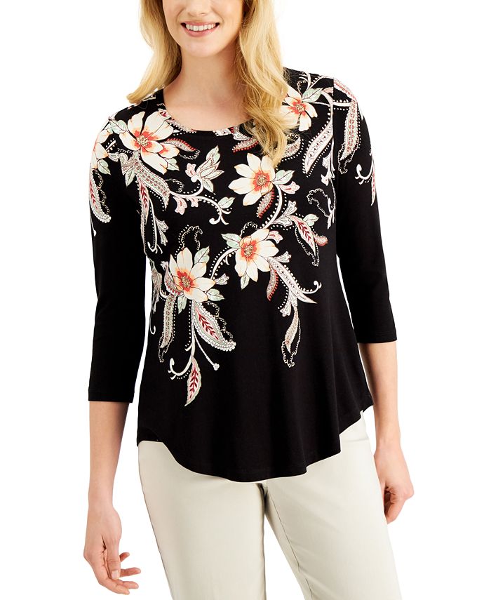 jm collection tops at macy's