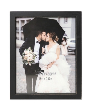 Lawrence Frames Abbey Picture Frame, 8" X 10" In Black