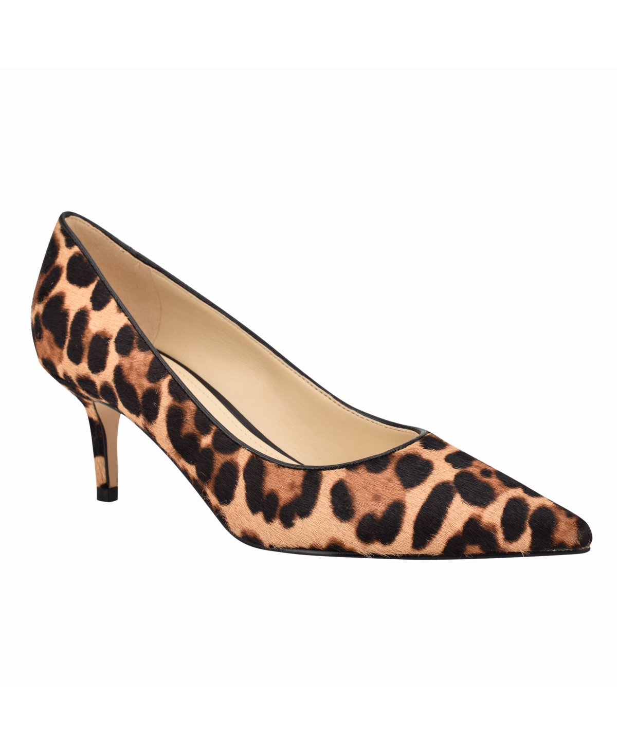 NINE WEST WOMEN'S ARLENE KITTEN HEEL POINTY TOE PUMPS 