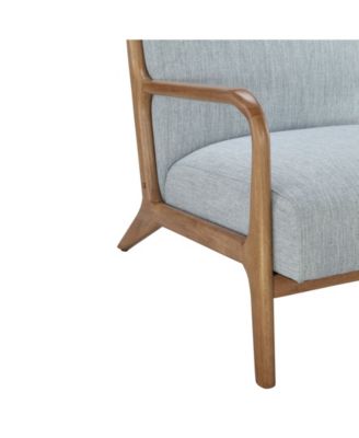 Novak 27"W Mid-Century Modern Accent Armchair