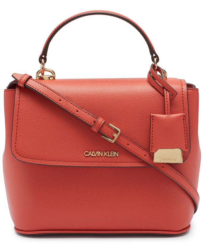 Calvin klein leilani satchel shop
