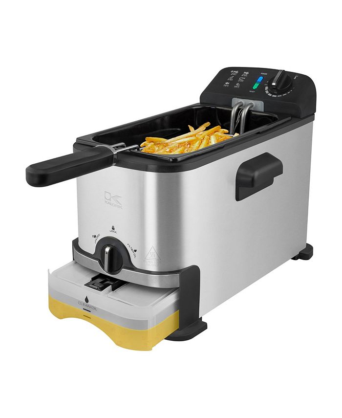 Kalorik 3.2Qt. Deep Fryer with Oil Filtration Macy's