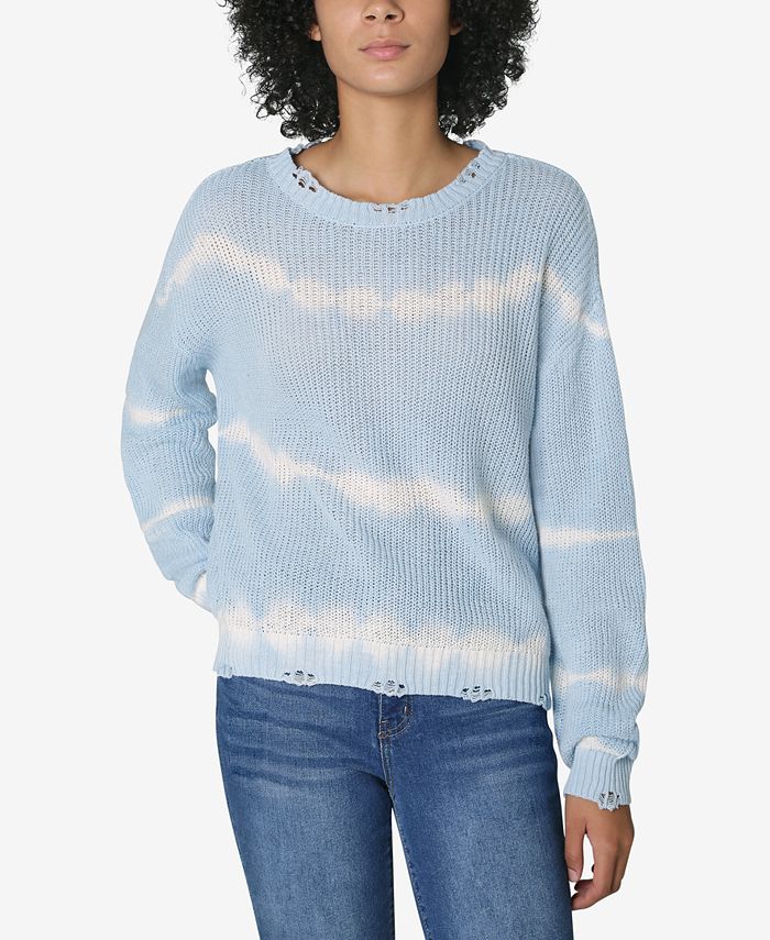 Cuni tie-dye sweater - responsible sourcing - Blue of a Kind