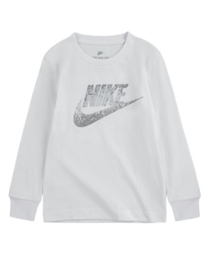 image of Nike Toddler Boys Reflective Futura Long Sleeve Tee