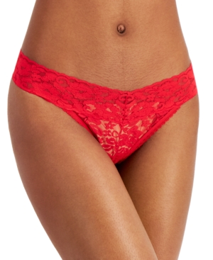 Inc International Concepts Lace Thong Underwear Lingerie, Created For Macy's In Ski Patrol