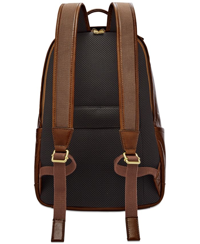 Fossil Men's Brown Buckner Backpack Macy's