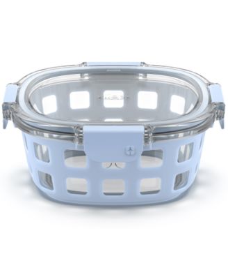 DuraGlass 4-Cup Round Meal Prep Food Storage Container