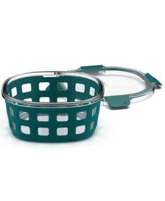 DuraGlass 7-Cup Round Meal Prep Food Storage Container