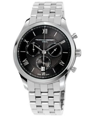 Frederique Constant - Men's Classics Quartz Stainless Steel Bracelet Watch 40mm
