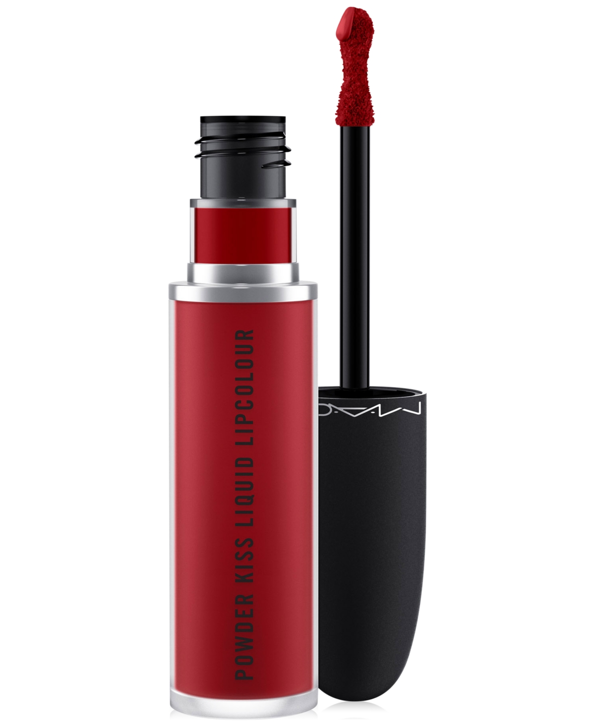Mac Powder Kiss Liquid Lipcolour In Fashion,sweetie (intense Berry Red)