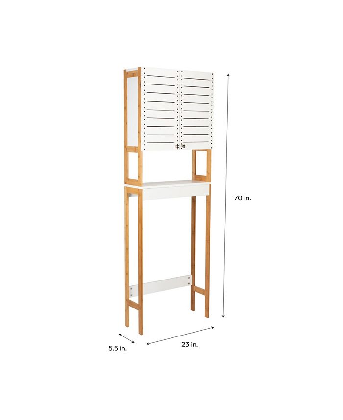 Neu Home 3 Shelf Over the Toilet Bamboo Space Saver Macy's