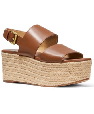 macys michael kors wedge sandals