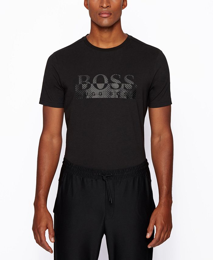 Hugo Boss BOSS Men's Tee Regular-Fit T-Shirt & Reviews - Hugo Boss ...