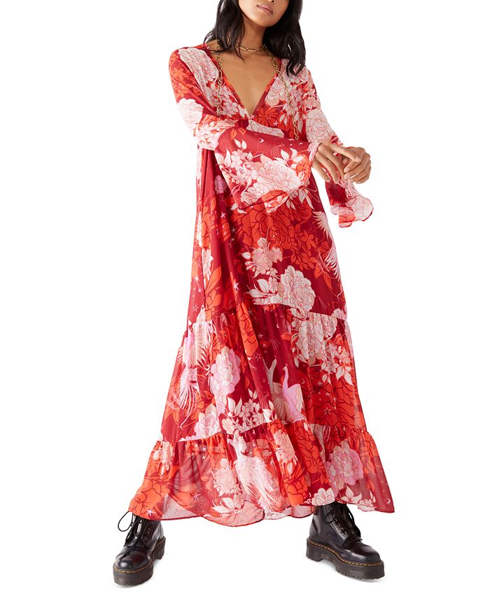 moroccan roll maxi dress
