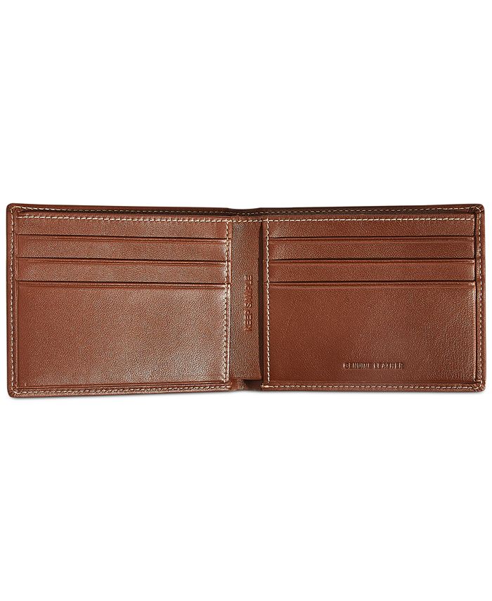 Perry Ellis Portfolio Perry Ellis Men's Leather Wallet - Macy's