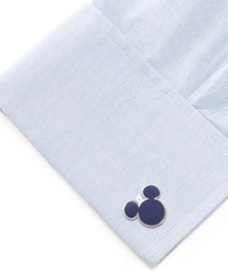 Men's Mickey Mouse Silhouette Cufflinks