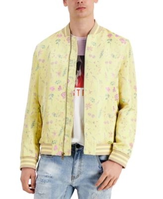 printed bomber jacket for men