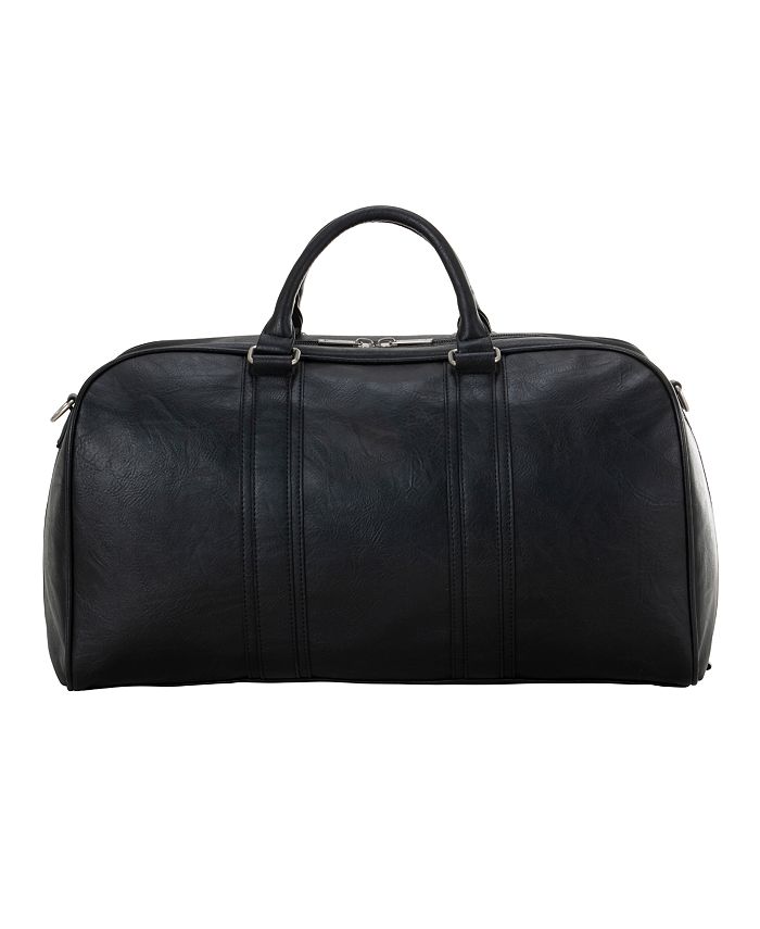 Ben Sherman In Less Distress 20” Faux Leather Carry-On Duffel Bag - Macy's