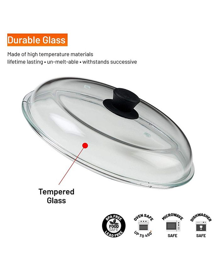 Bezrat Microwave Glass Plate Cover Macy's