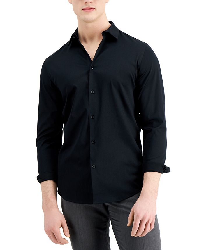 I.N.C. International Concepts Men's Slim Fit Dress Shirt, Created for ...