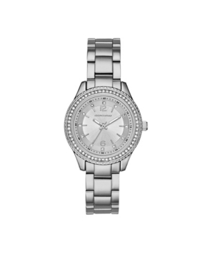 image of Skechers Women-s Silver-Tone Alloy Analog Watch, 31.5mm