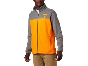 Columbia Tennessee Volunteers Men's Flanker Jacket Iii Fleece Full Zip Jacket