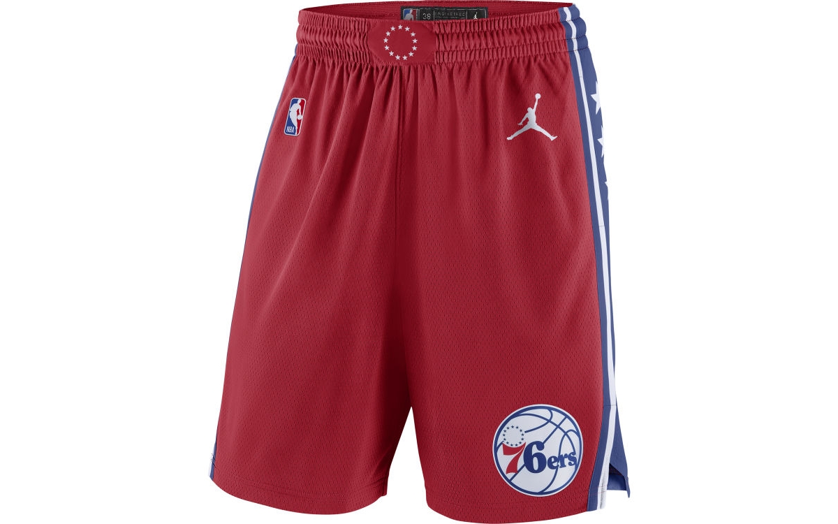 Philadelphia 76ers Men's Statement Swingman Shorts - Red