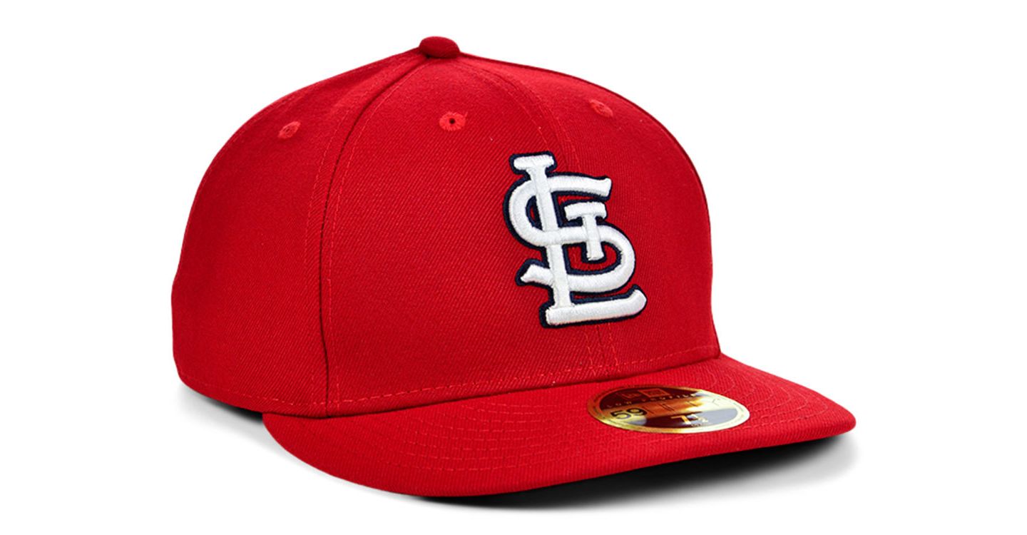 Мужская кепка New Era St. Louis Cardinals Low Profile AC Performance 59FIFTY — фото 2