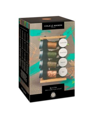 Blyth Classic Bamboo 16 Jar Carousel Spice Rack 