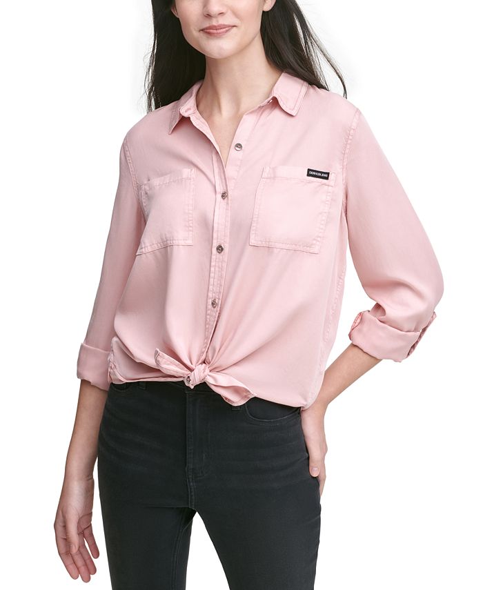 Macy's calvin klein women's tops store