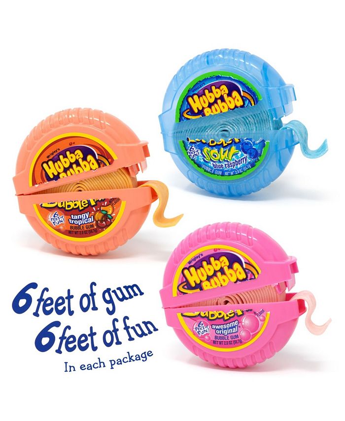 Hubba Bubba Bubble Gum Tape, 2 oz, 12 Count Macy's