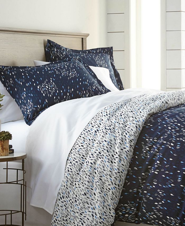 Southshore Fine Linens Premium Ultra Soft Botanical Printed 3 Piece Comforter and Sham Set, Full