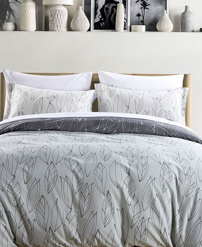 Southshore Fine Linens Premium Ultra-Soft Modern Foliage Comforter and ...