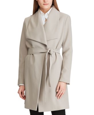 lauren ralph lauren petite belted coat