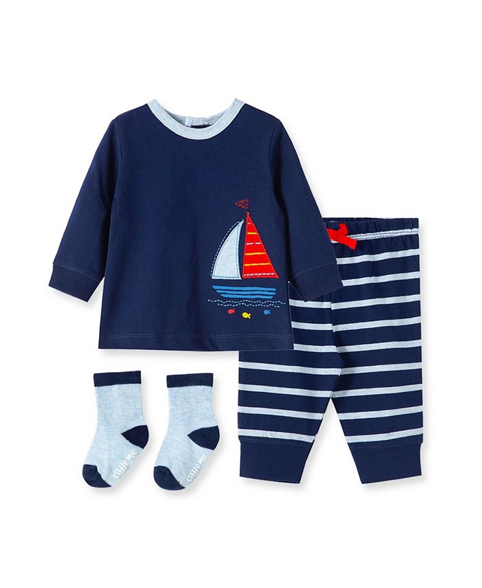Little Me Baby Boys Sailboat Jogger Set Macy's