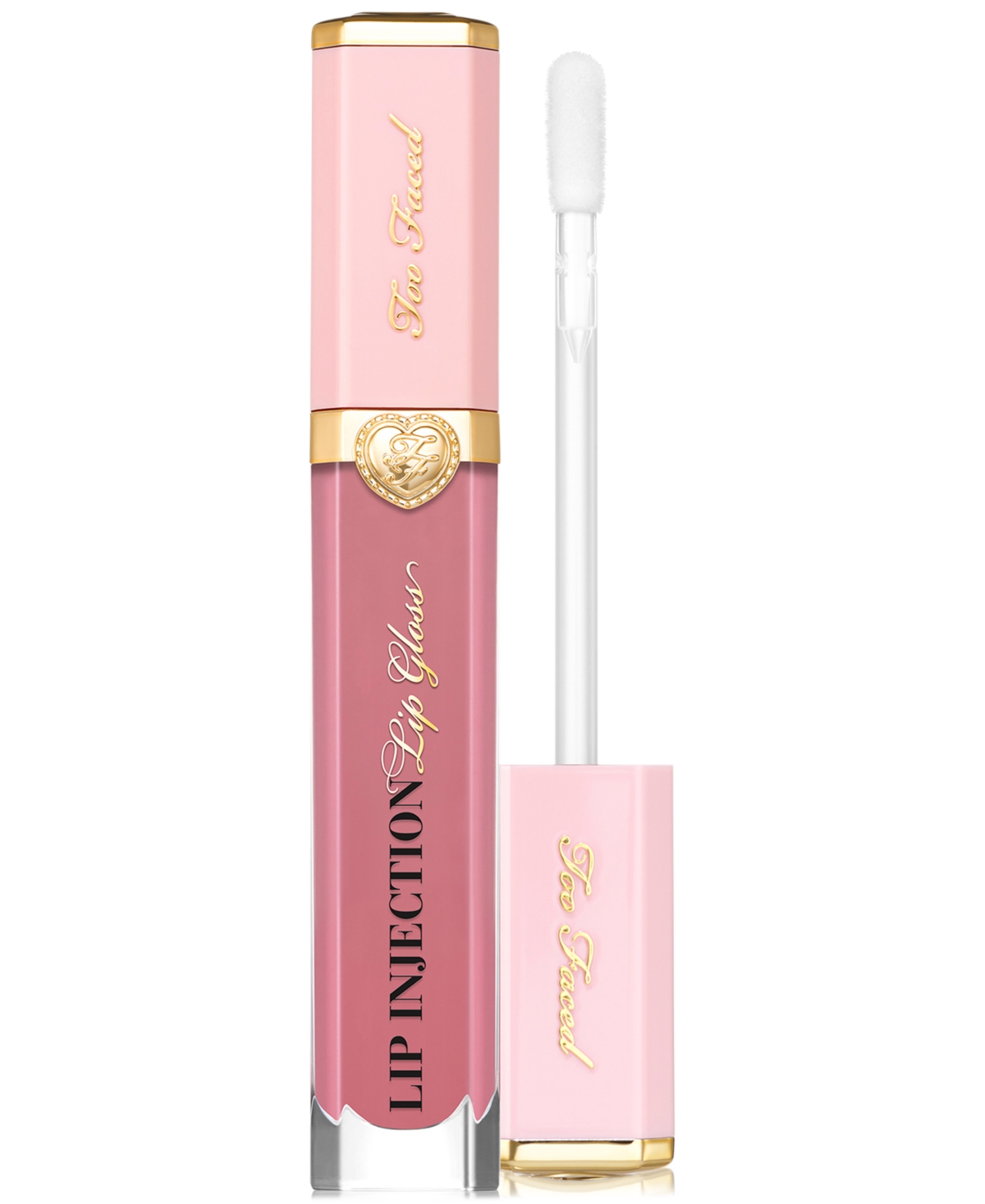 Too Faced Lip Injection Power Plumping Multidimensional Lip Gloss In Glossy  Bossy - Soft Mauve Pink