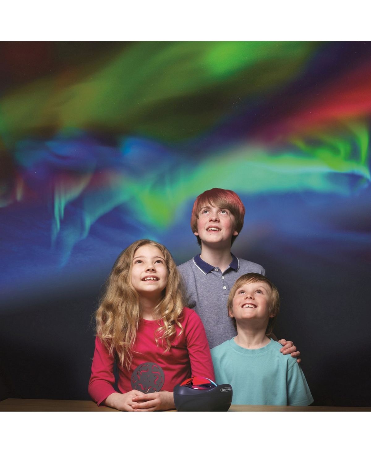 REDBOX BRAINSTORM TOYS AURORA NORTHERN AND SOUTHERN LIGHTS PROJECTOR STEM 