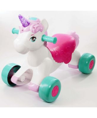 Kiddieland Light N Sounds Magical Ride-on Unicorn
