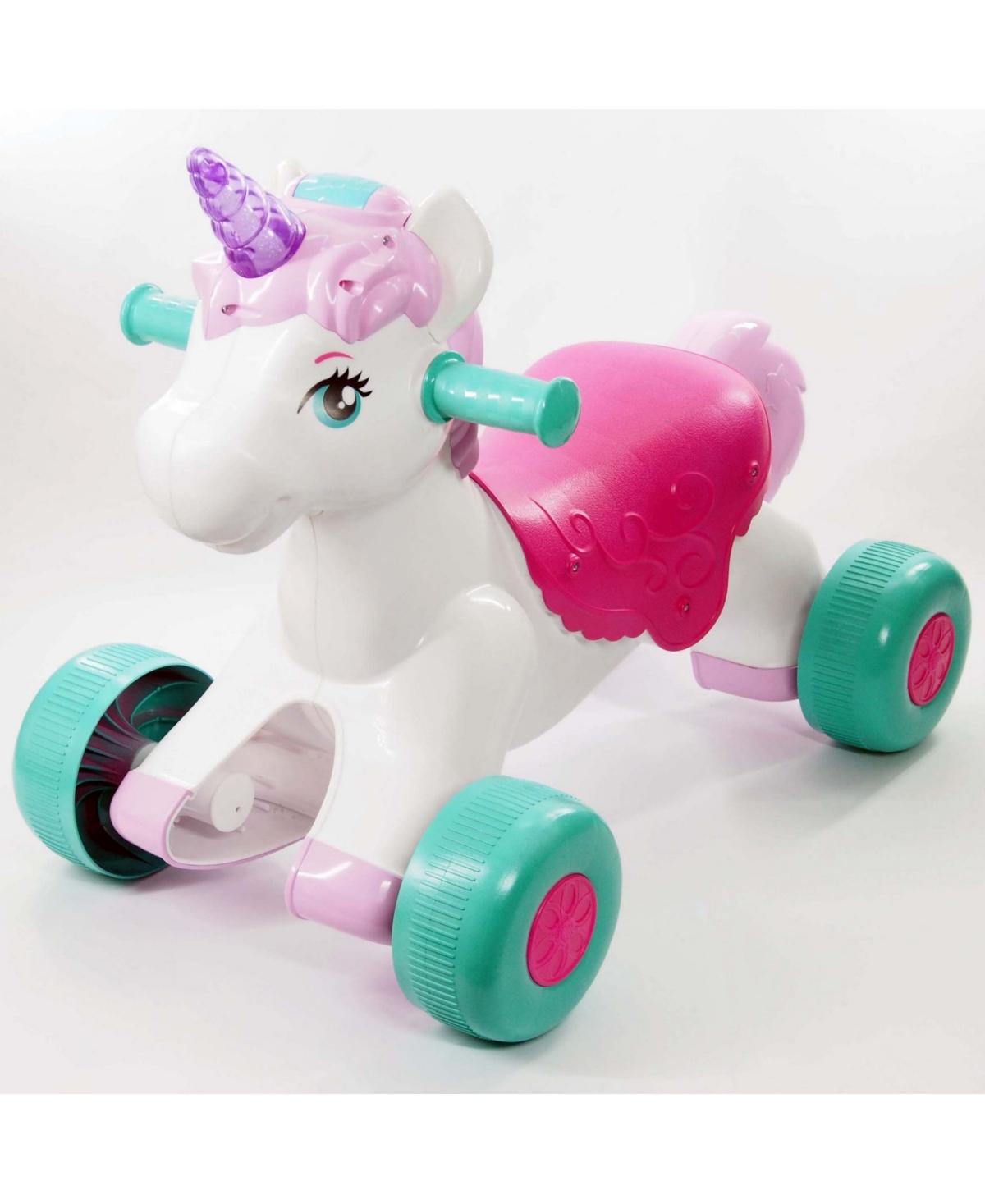 Redbox Kiddieland Light N Sounds Magical Ride-on Unicorn In Multi