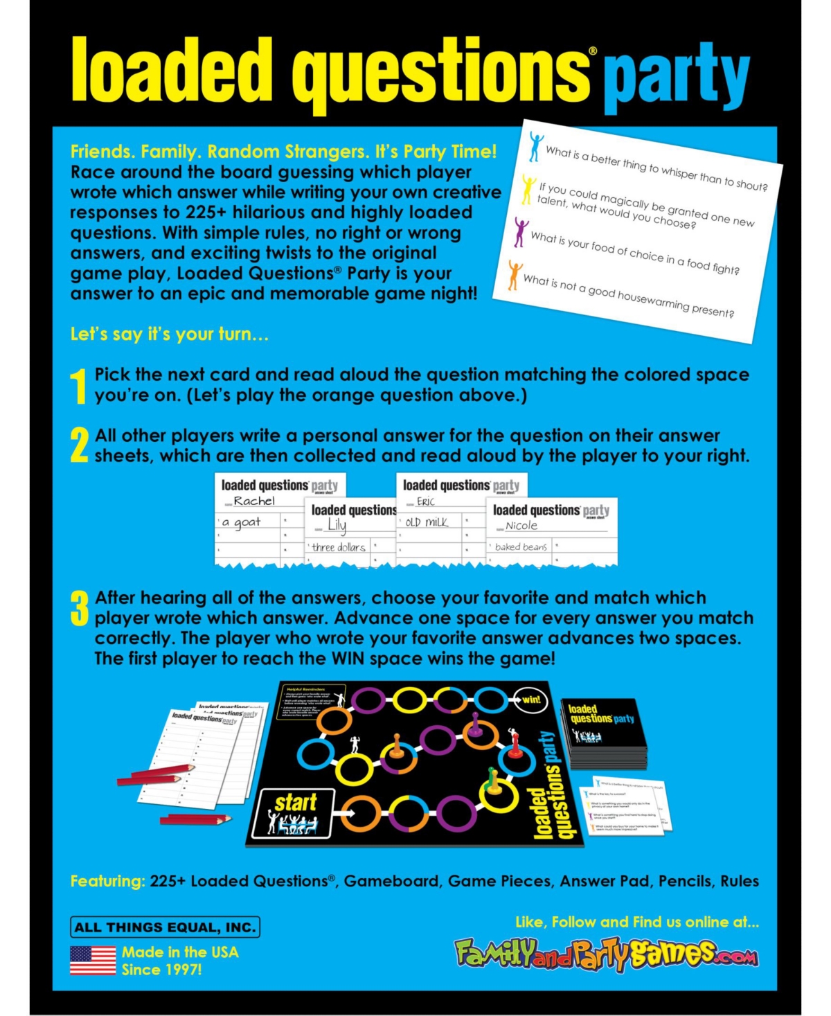 Shop All Things Equal Loaded Questions Party In Multi