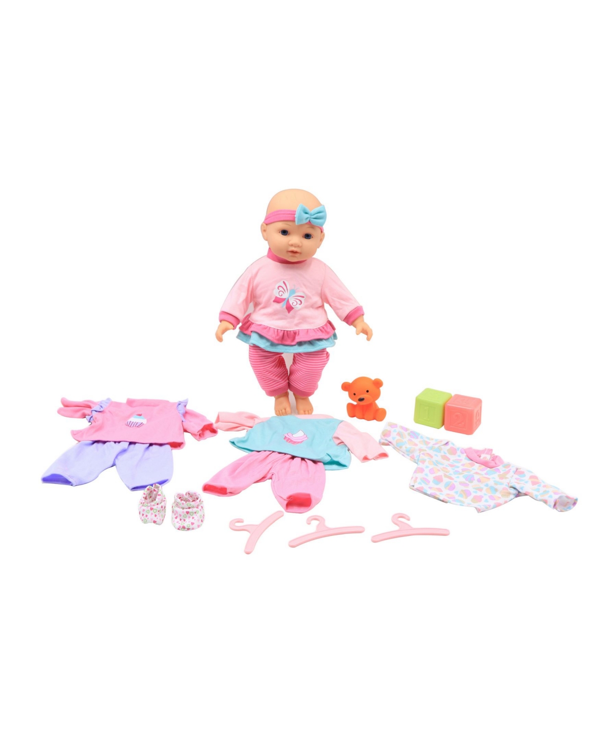 Redbox My Lil Wardrobe With 14" Toy Baby Doll In Multi