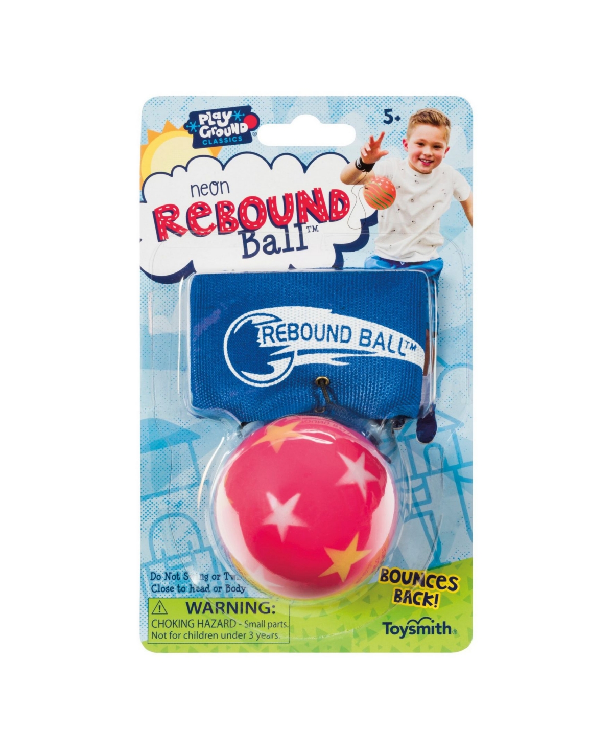 Toysmith Neon Rebound Ball In Multi