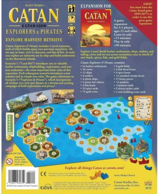 Mayfair Games Catan- Explorers And Pirates Expansion - Macy's