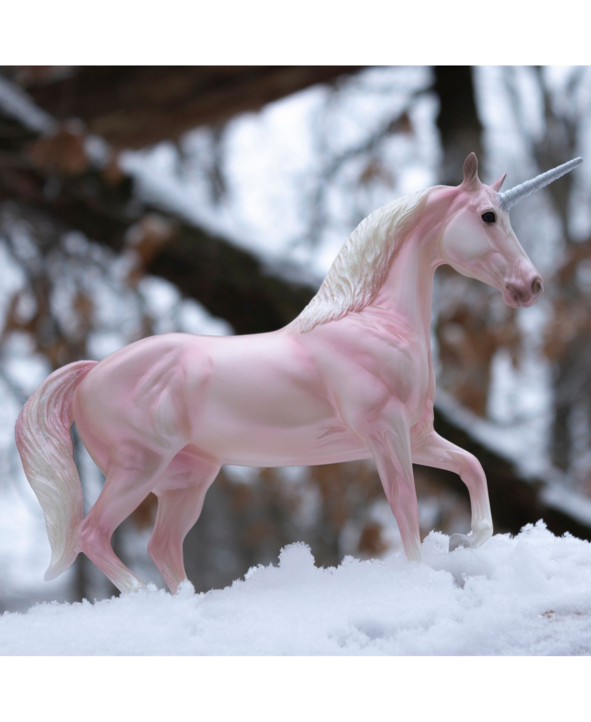 Shop Breyer Classics Freedom Series Aurora Unicorn Fantasy Horse Model Toy Figure In Multi