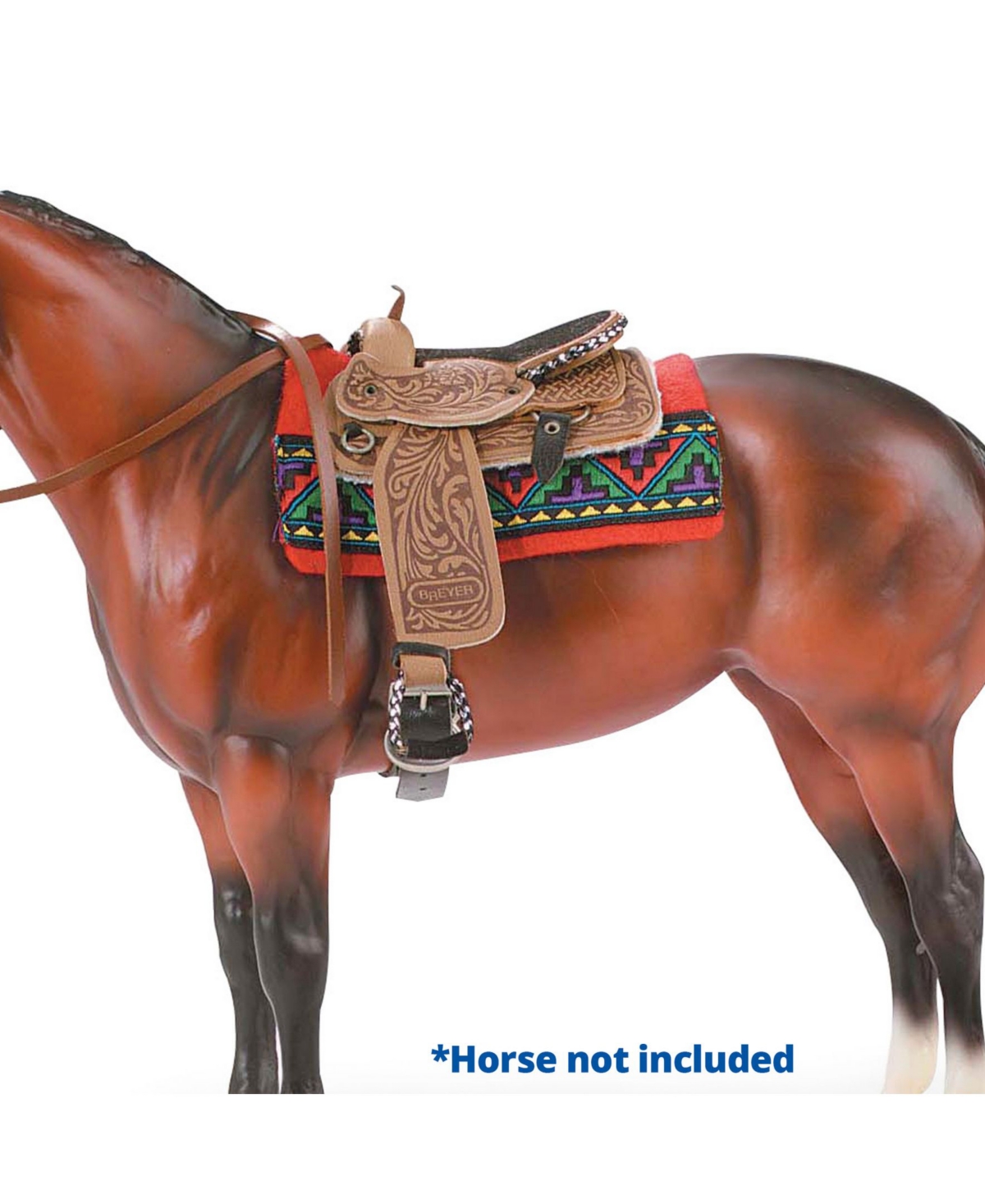 Breyer Traditional Series Hunter Jumper Bridle Toy Horse Accessory In Multi