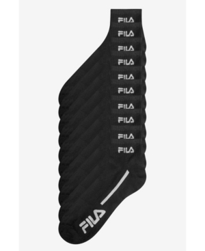 Fila Men's Racing Stripes Quarters Pack of 10