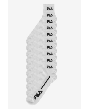 Fila Men's Racing Stripes Quarters Pack of 10
